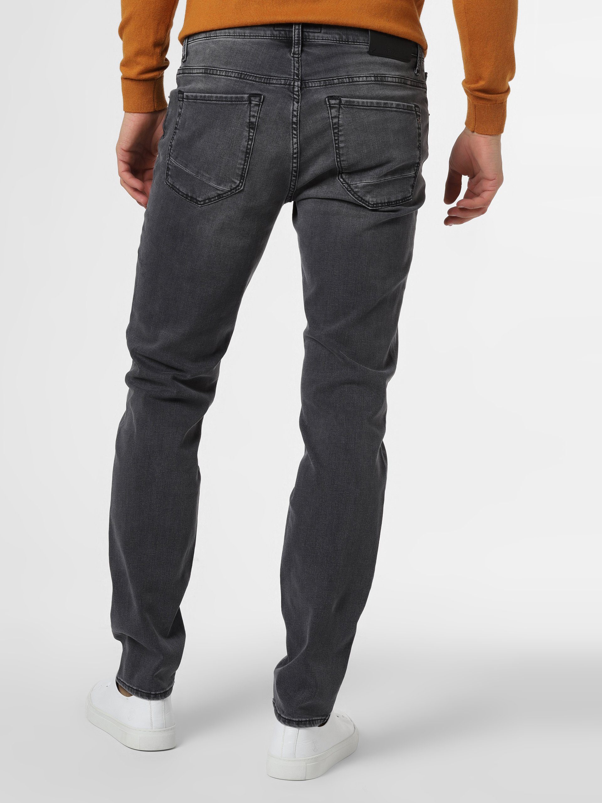 Slim-fit-Jeans Chuck Brax grau