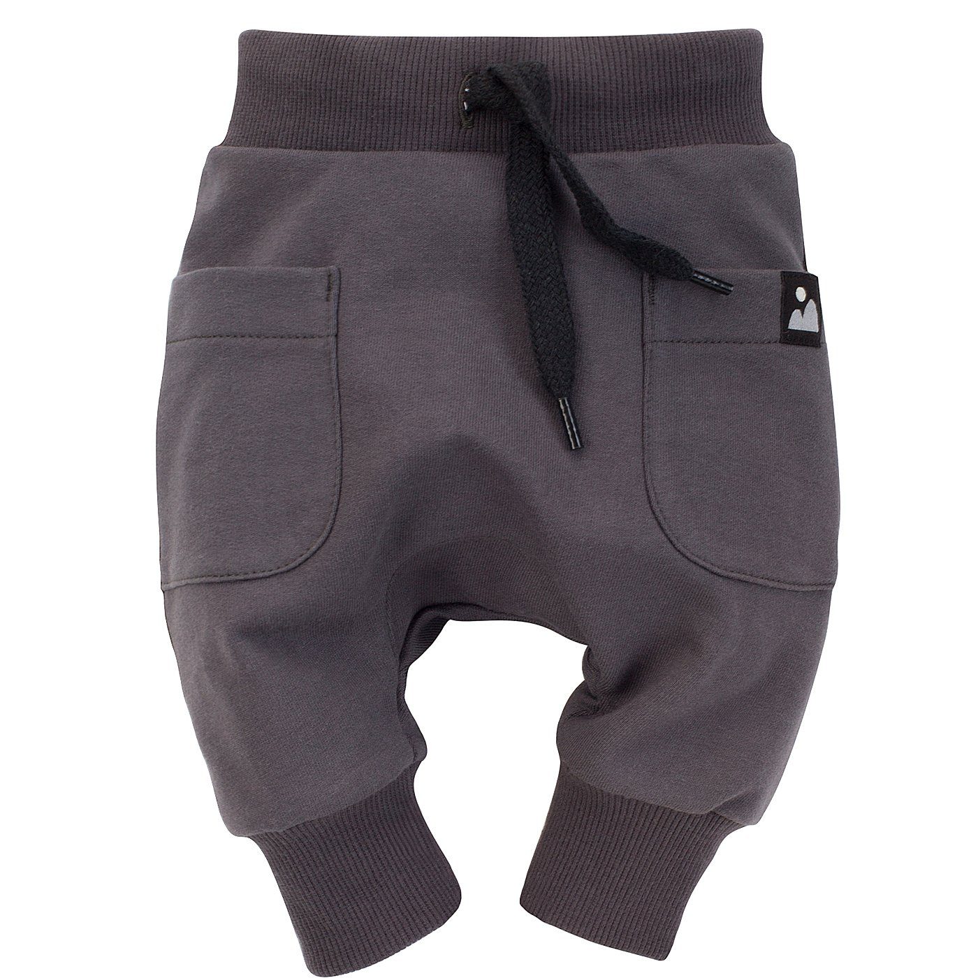 PINOKIO Pumphose Haremshose Schlupfhose unifarben » lange Babyhose (1-tlg) BERGE Patch