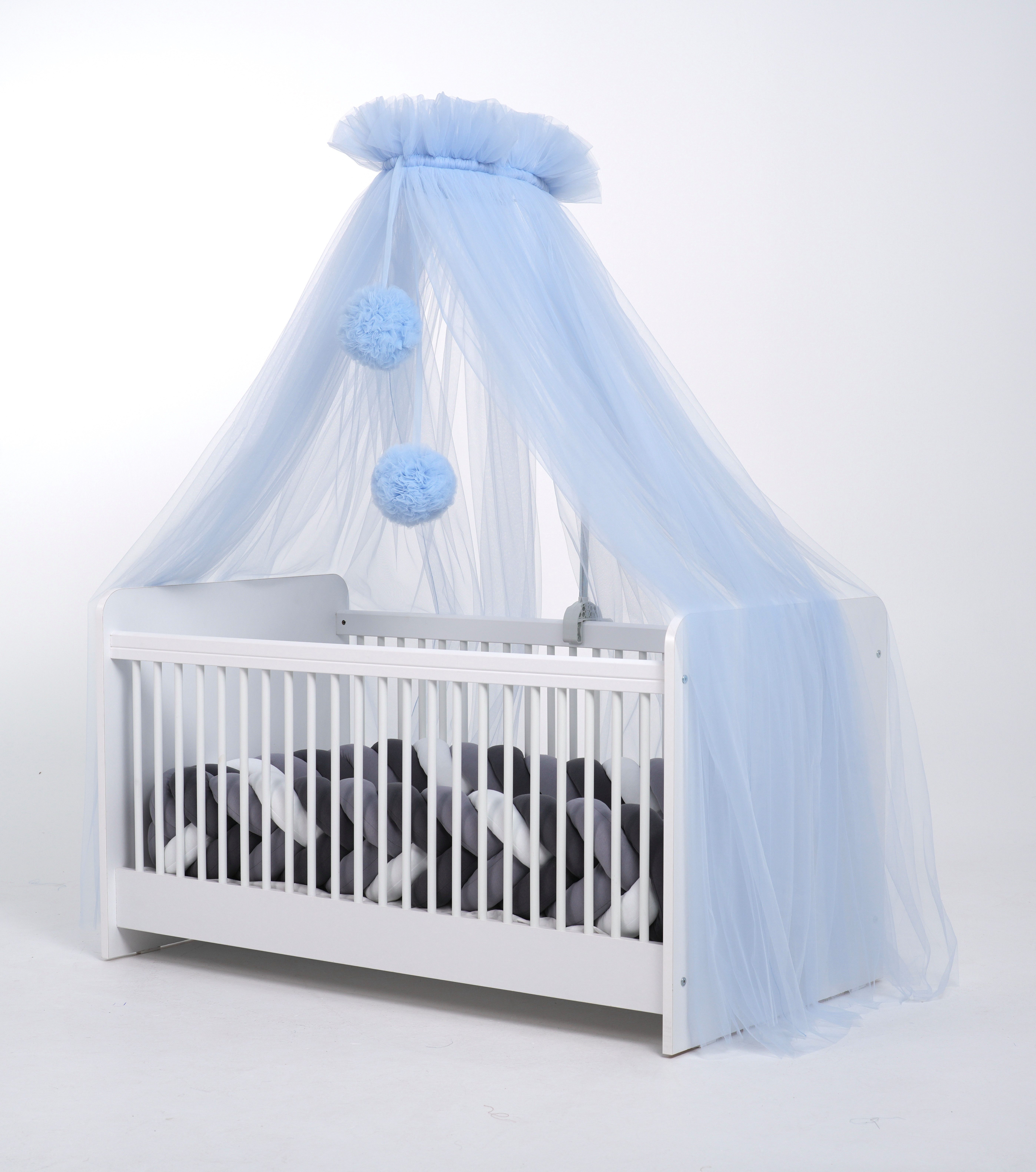Baby Fancyroom Betthimmel Tüll Betthimmel für Babybett Babywiege Beistellbe günstig online kaufen