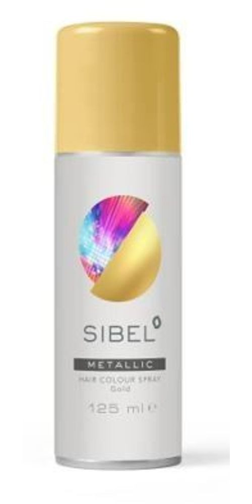 Sibel Haarfarbe Sibel Farbspray Metall gold