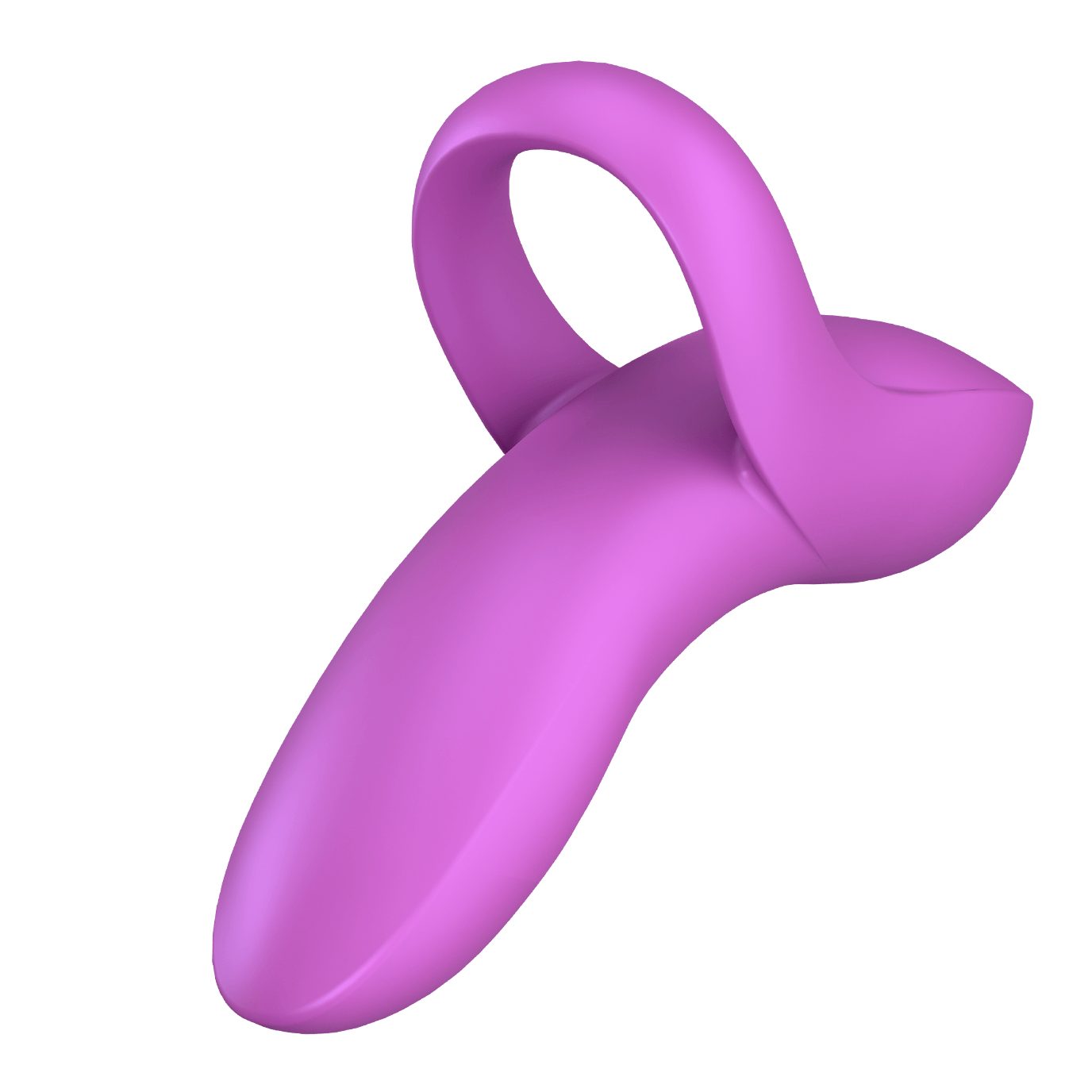Satisfyer Klitoris-Stimulator Satisfyer "Bold Lover", Silikon Fingervibrator, einsetzbar, vielseitig pink