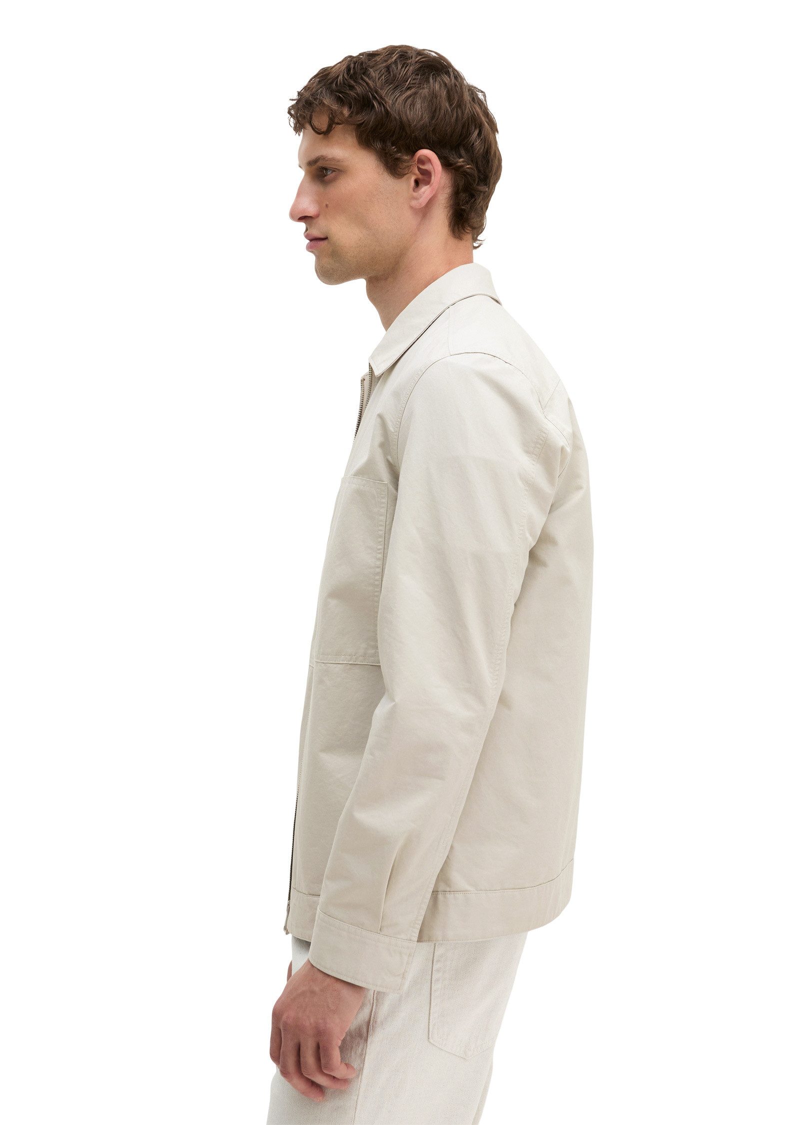 Marc O'Polo Kurzjacke aus Bio-Baumwolle und Leinen