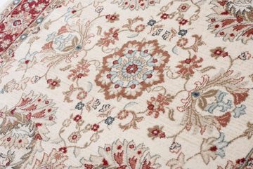 Orientteppich Oriente Teppich - Traditioneller Teppich Orient Rot Creme, Mazovia, 120 x 170 cm, Geeignet für Fußbodenheizung, Pflegeleicht, Wohnzimmerteppich