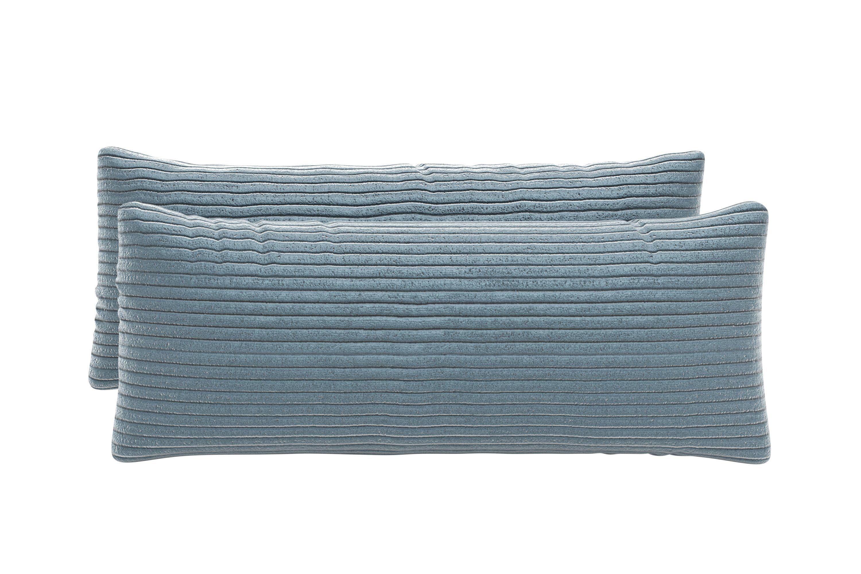 Home affaire Sofakissen Coco, (Set), wahlweise 2er- oder 3er-Nierenkissen-Set, Breite jeweils 64 cm