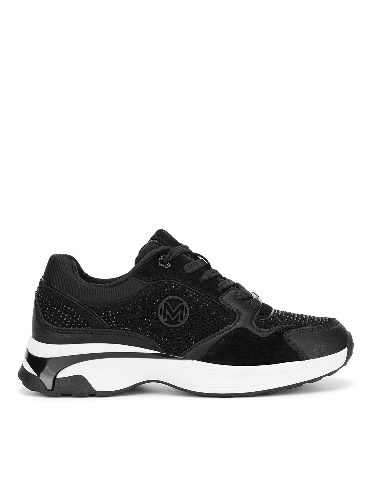 MEXX Sneakers Damen MI001009543W-01 Schwarz Sneaker