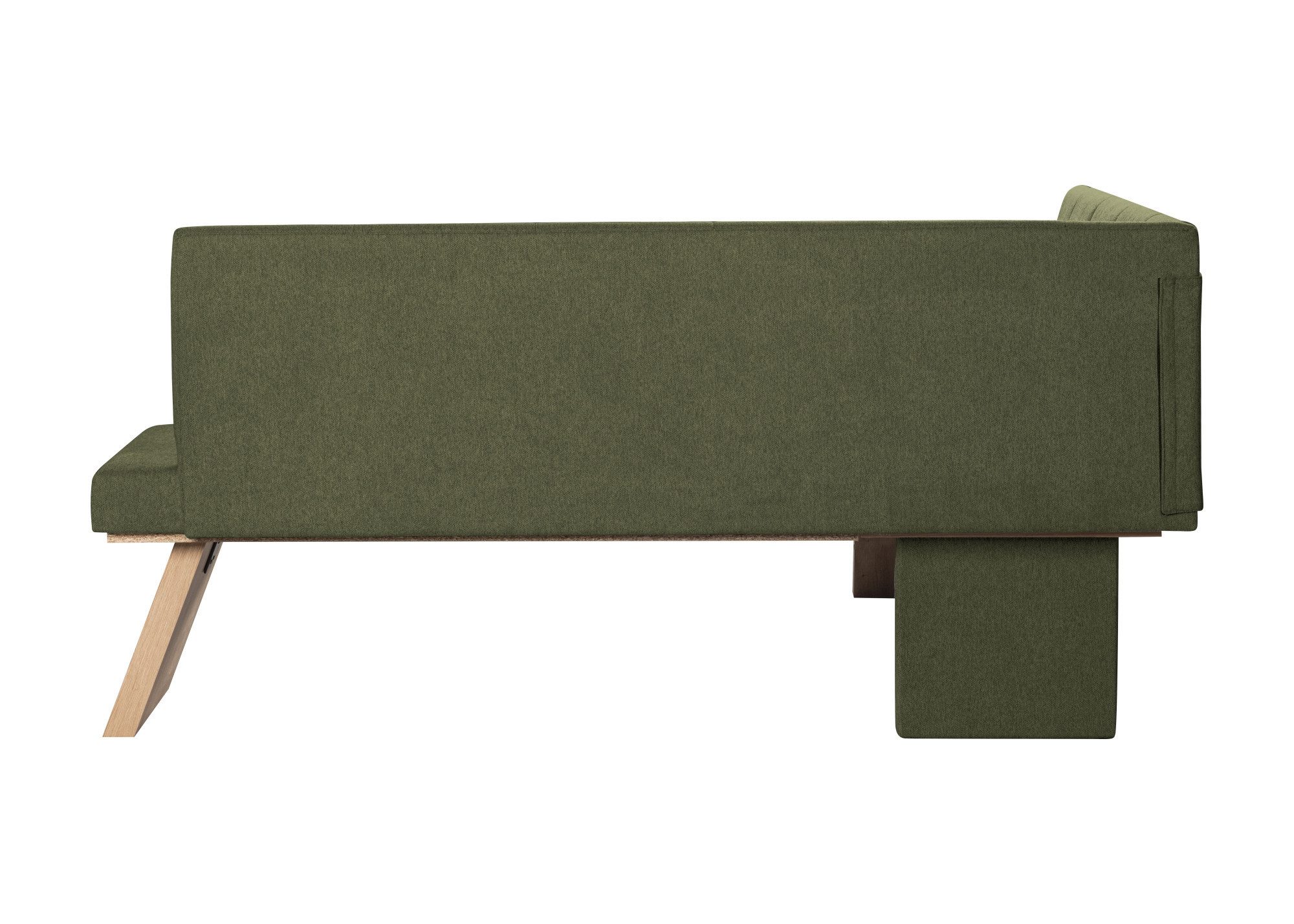 OTTO home Eckbank Nina Küchenbank, Polsterbank, Esszimmerbank, Breite 185x 150 cm, Moderne Bank in tollen Farben, Anzahl Sitzplätze: 5