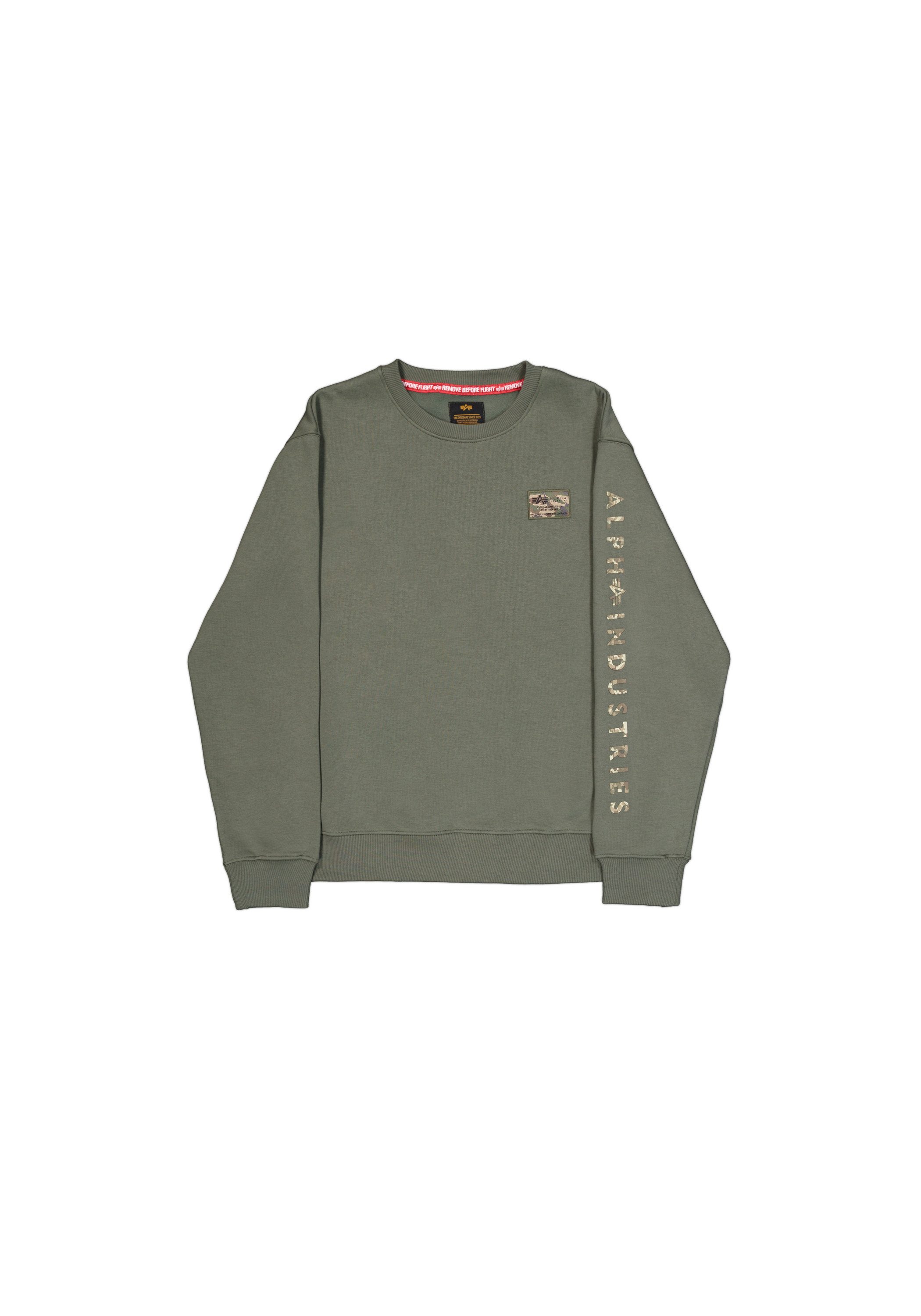 Alpha Industries Sweater Camo Sleeve Sweatshirt günstig online kaufen
