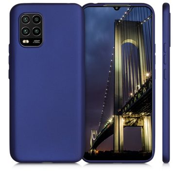 kwmobile Handyhülle Case für Xiaomi Mi 10 Lite (5G), Hülle Silikon metallisch schimmernd - Handyhülle Cover