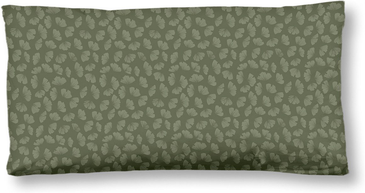 hip Kissenbezüge Janay, (1 Stück), Baumwolle, Mako-Satin, 40x80, 1 Stück, Reißverschluss, grün