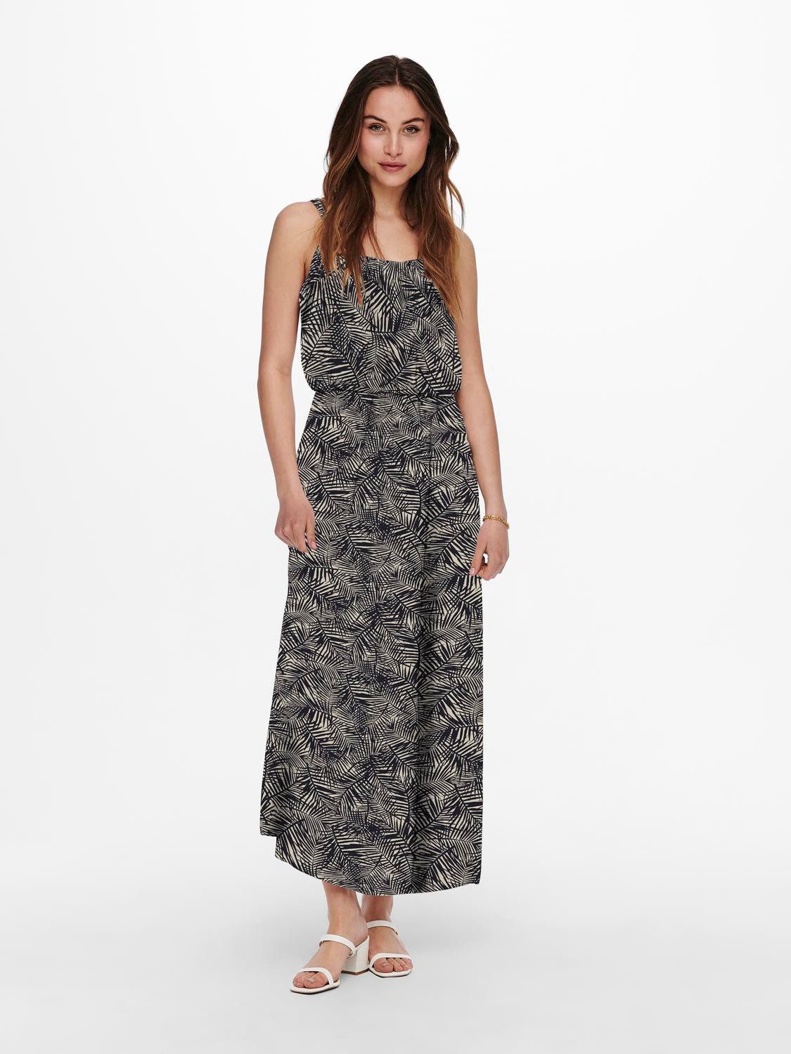 ONLY Maxikleid ONLNOVA LIFE VIS STRAP MAXI DRESS AOP