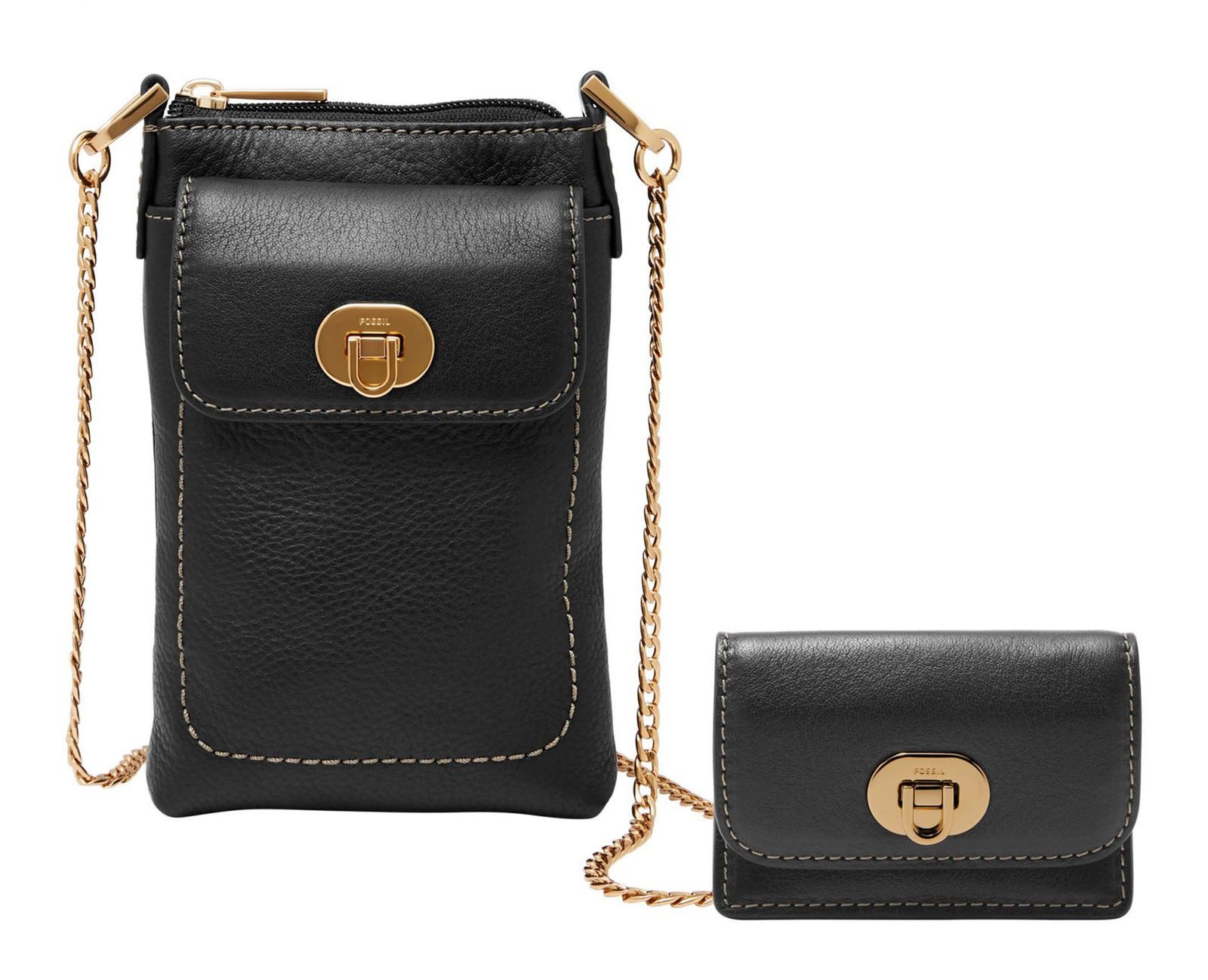 Fossil Handytasche Phone Bag, aus echtem Leder