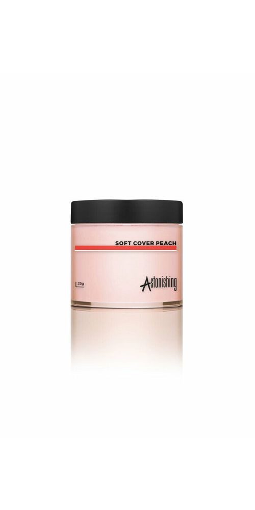 Astonishing Haargel Astonishing Acrylic Powder Soft Cover Peach 25gr