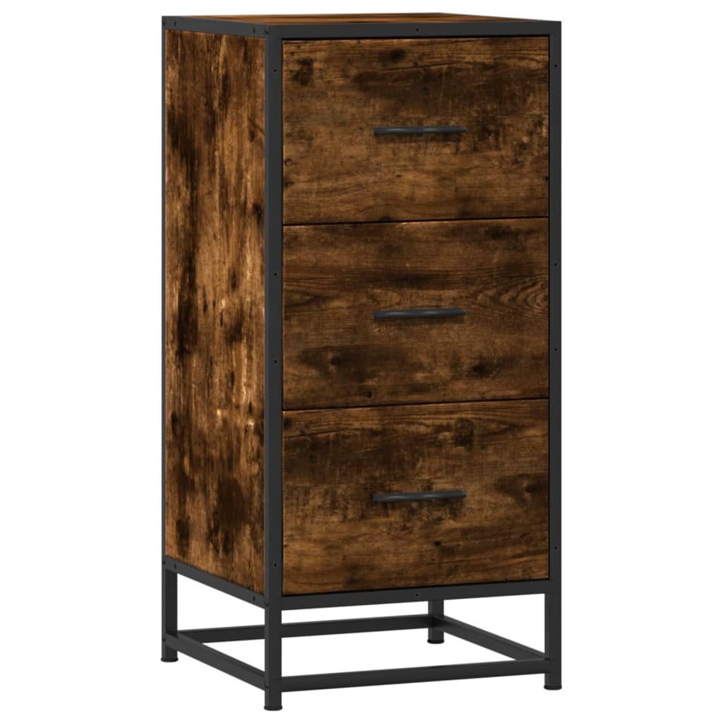 vidaXL Sideboard Sideboard Räuchereiche 35,5x35x76 cm günstig online kaufen