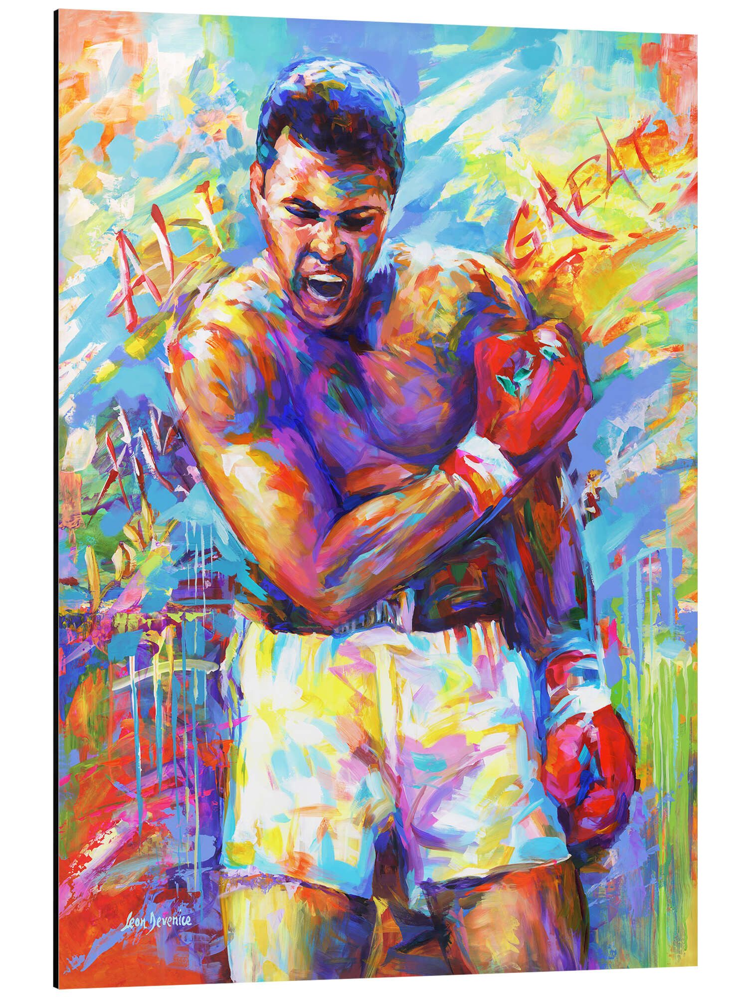 Posterlounge Poster Leon Devenice, Muhammad Ali, günstig online kaufen