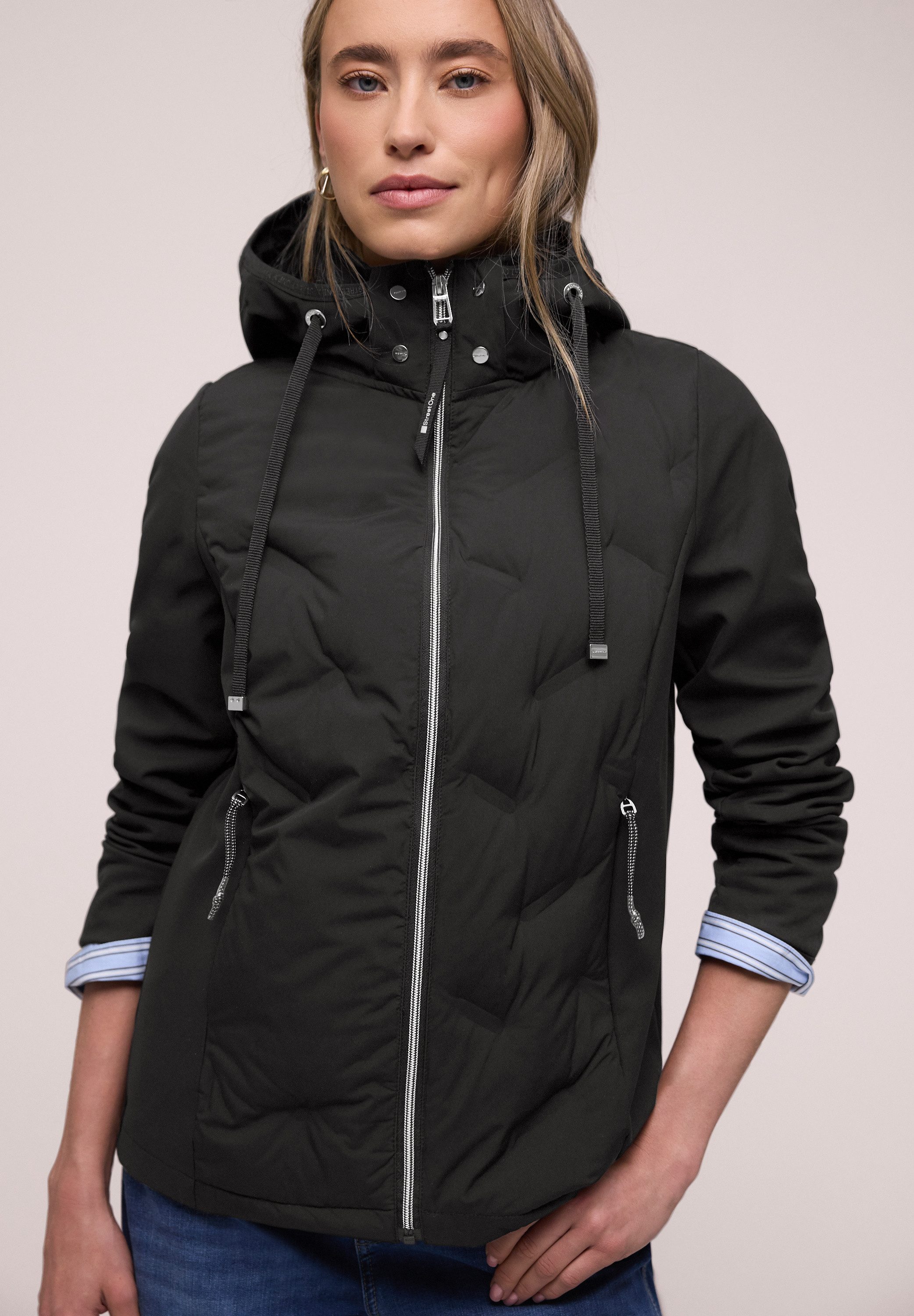 STREET ONE Outdoorjacke im Hoodie-Style