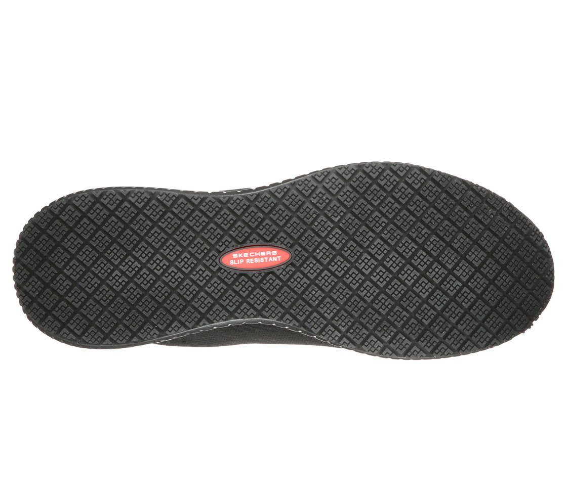 Skechers Arbeitsschuhe Herren SQUAD SR, Rutschhemmender Sneaker mit Memory Foam Arbeitsschuh Wasser- & schmutzabweisend - Relaxed Fit, mehr Platz für Komfort