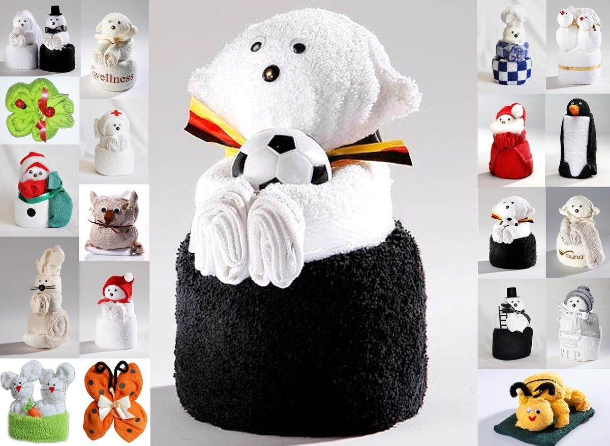 JACK Handtuch Set Frottier Geschenk Set viele Modelle Handarbeit Origami Gä günstig online kaufen