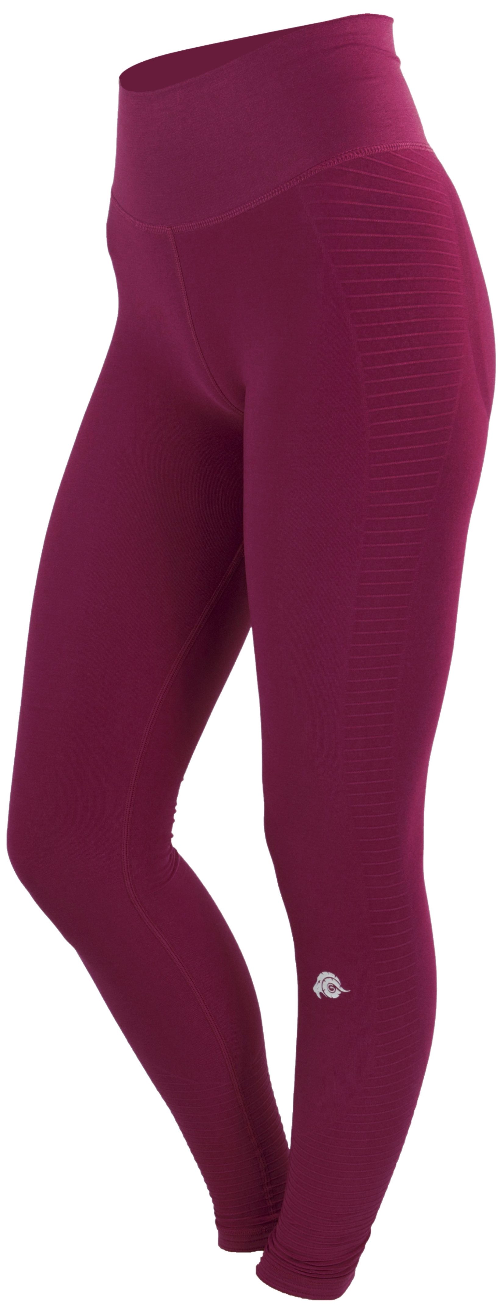 GUGGEN Mountain Seamless Leggings Figurformende Damen Sportleggings Seamles günstig online kaufen