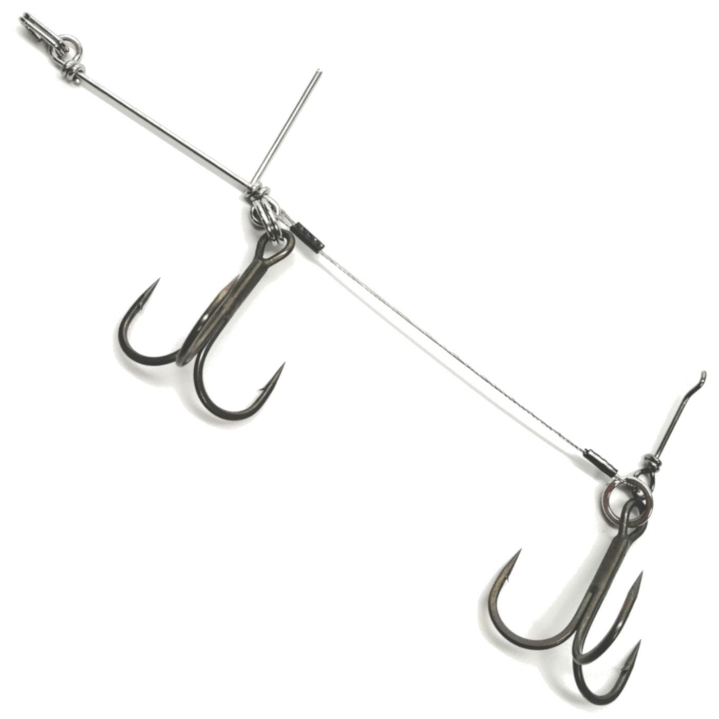 Pikecraft Kunstköder Pikecraft The Stinger Rig Double - 2 Gummifischsysteme