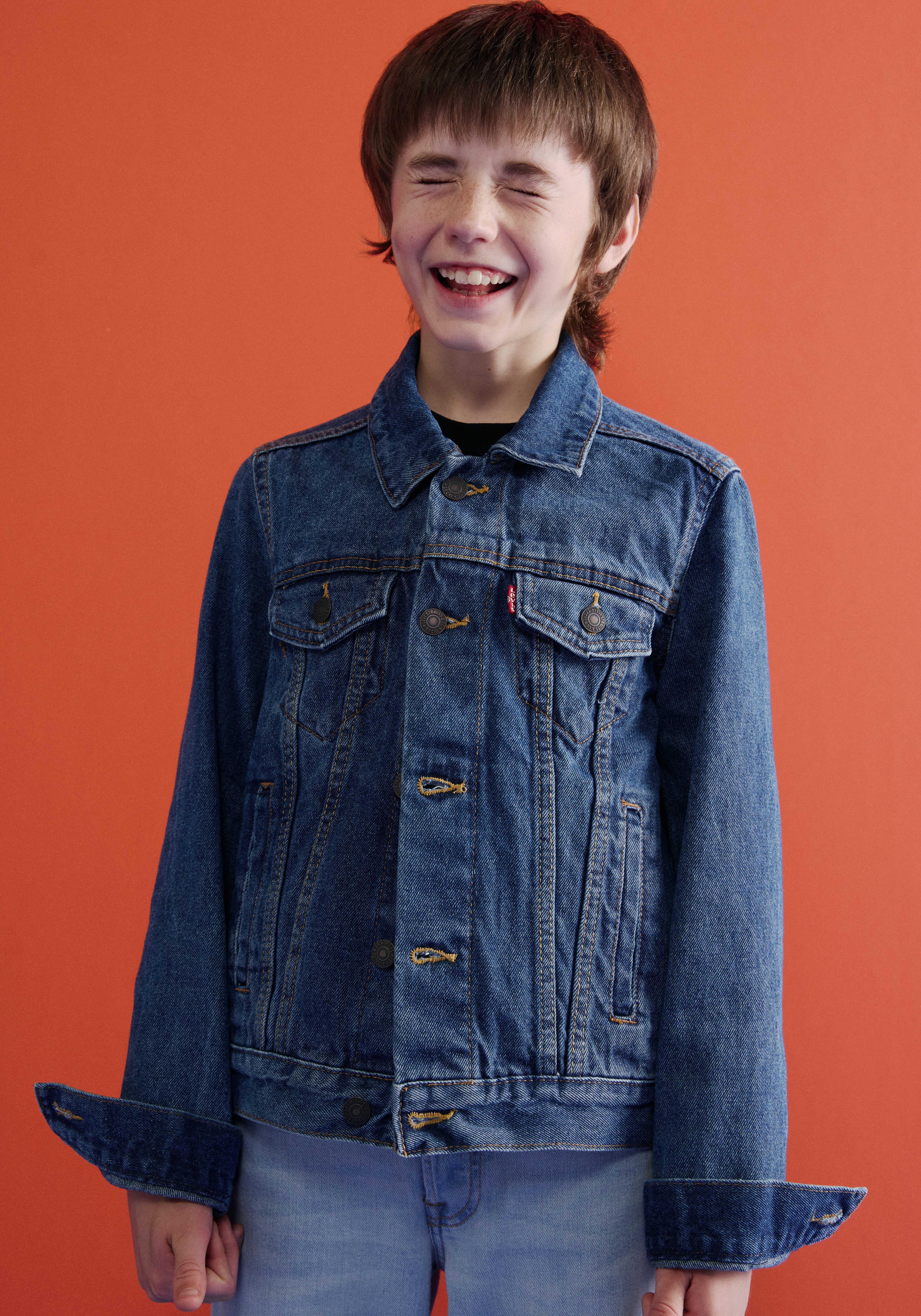 Levi's® Kids Jeansjacke TRUCKER JACKET for BOYS