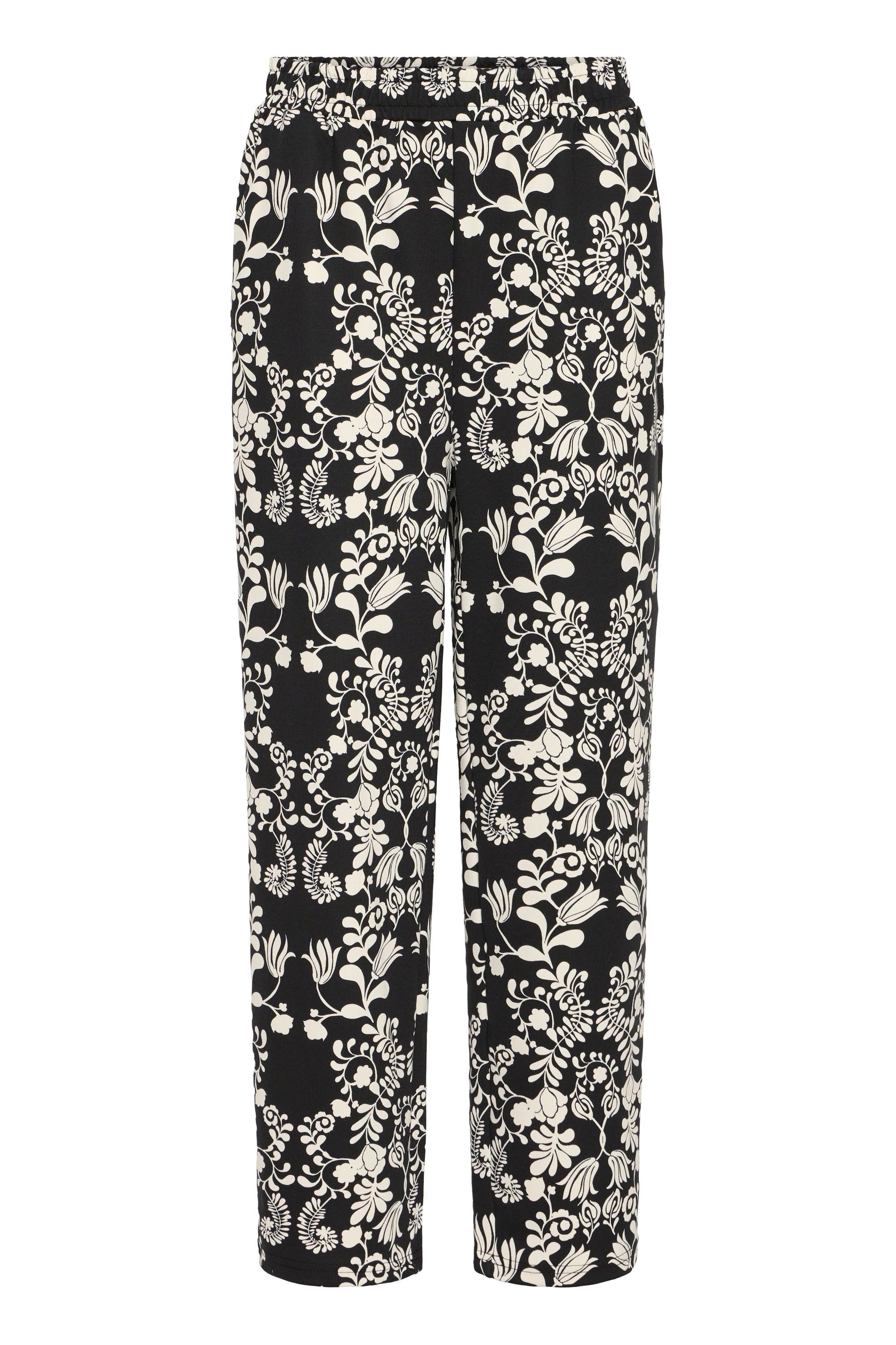 Black Flower aop
