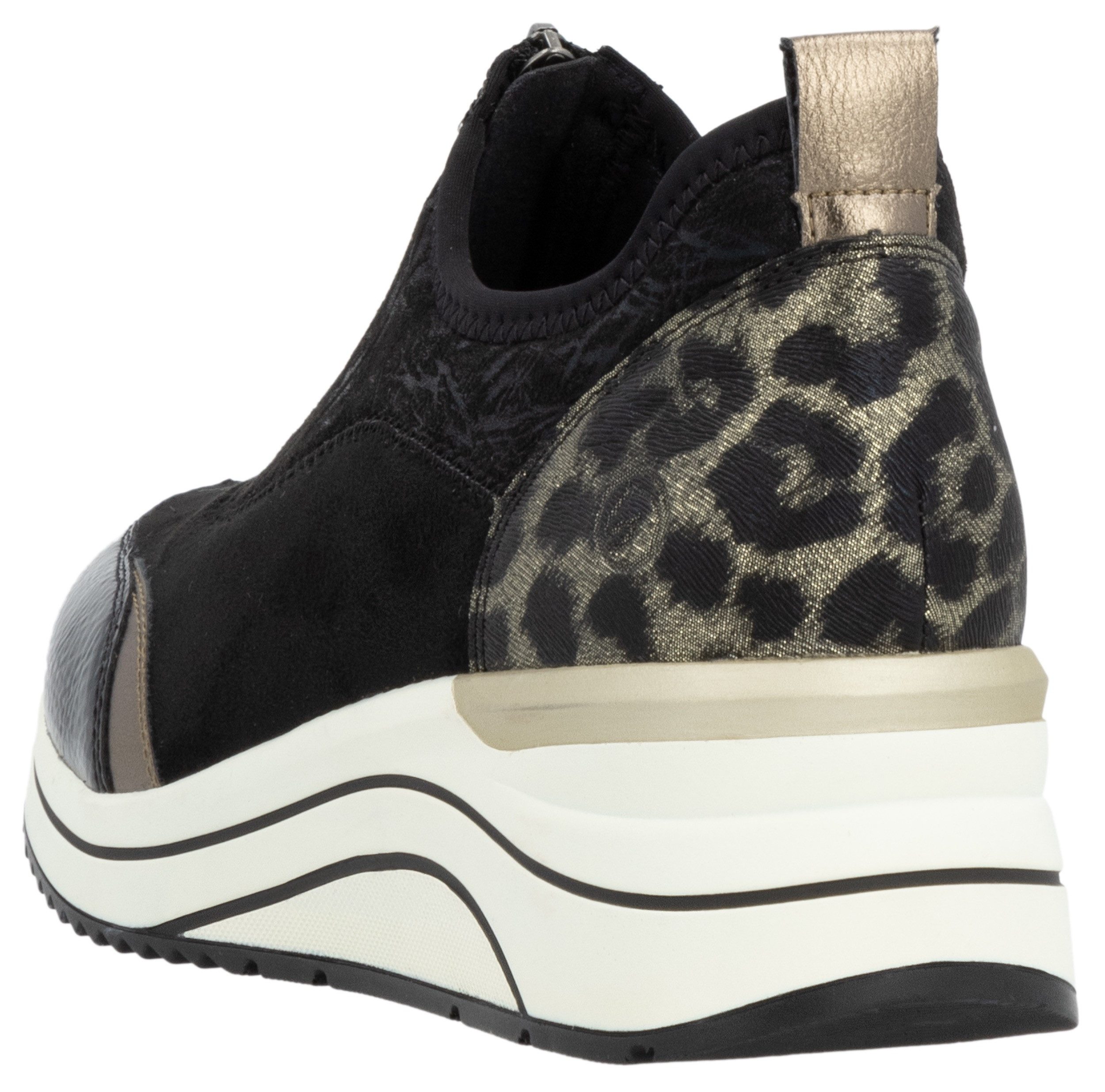 Remonte Slip-On Sneaker, Keilsneaker, Slipper, Schlupfschuh, Freizeitschuh, vegan