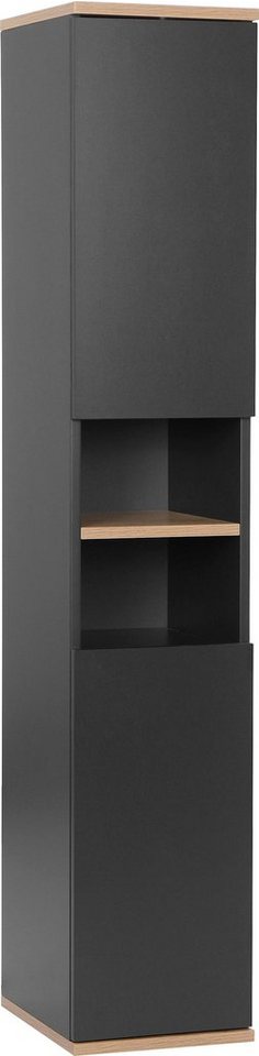 welltime Hochschrank Haarlem Breite 24cm, Badmöbel Schrank