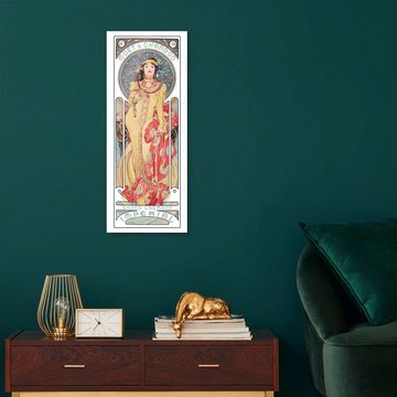 Posterlounge XXL-Wandbild Alfons Mucha, Moët & Chandon, Grand Crémant Imperial, Vintage Malerei