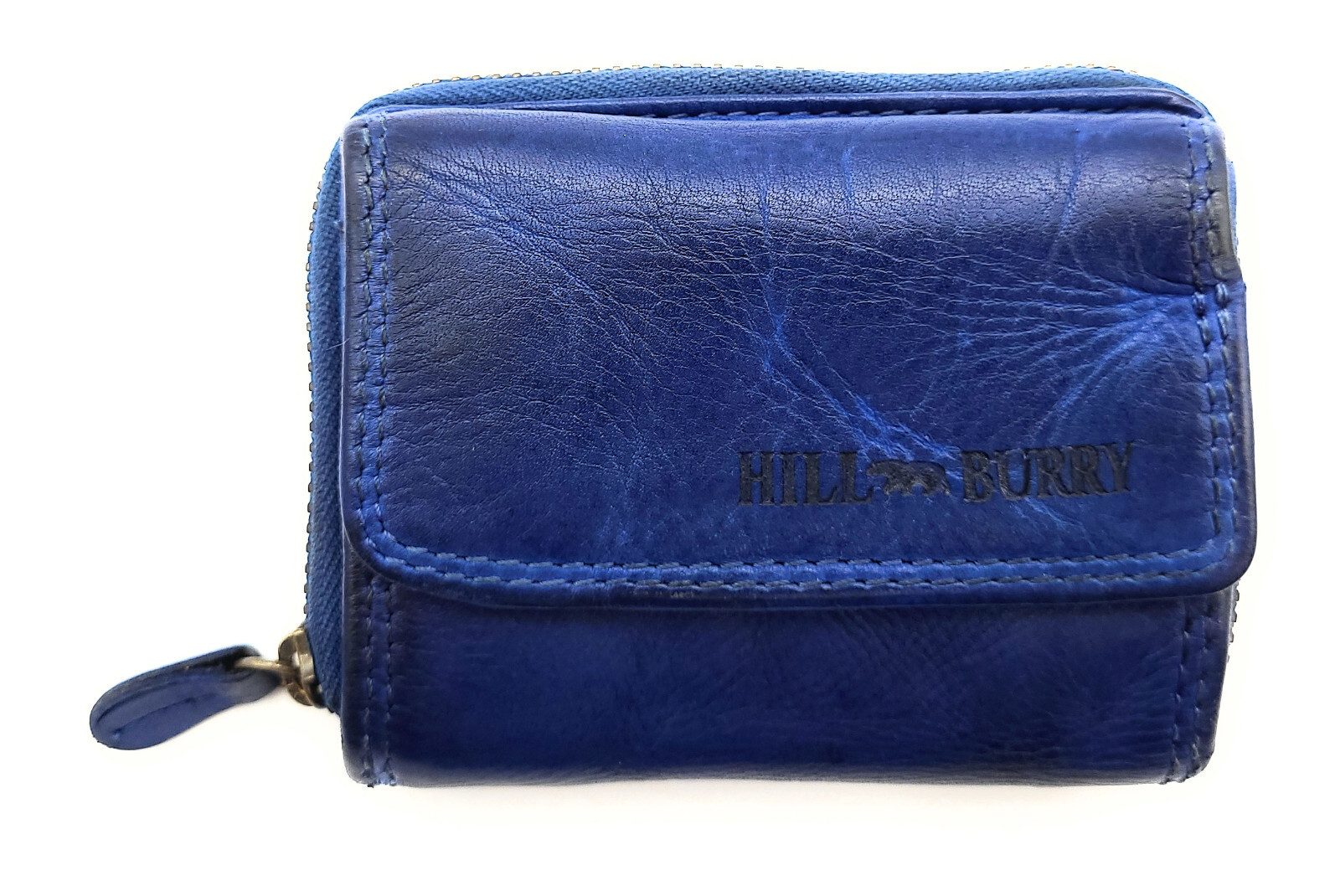 Hill Burry Mini Geldbörse kleines Waschleder günstig online kaufen