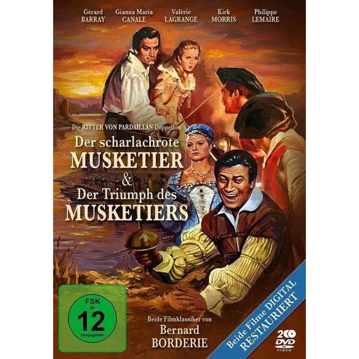 DVD Der scharlachrote Musketier & Der Triumph des Musketiers