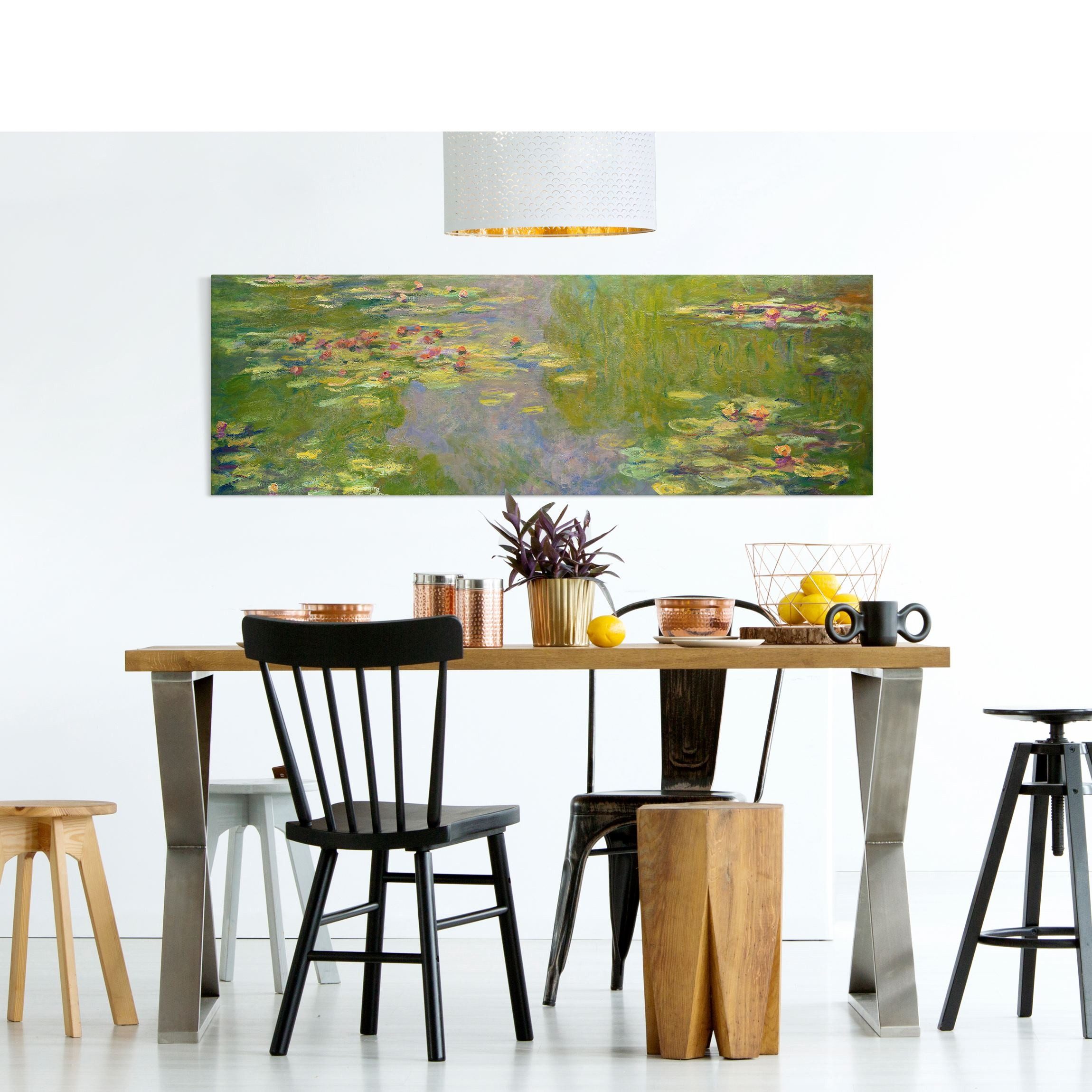 Bilderdepot24 Leinwandbild Kunstdruck Claude Monet Grüne günstig online kaufen
