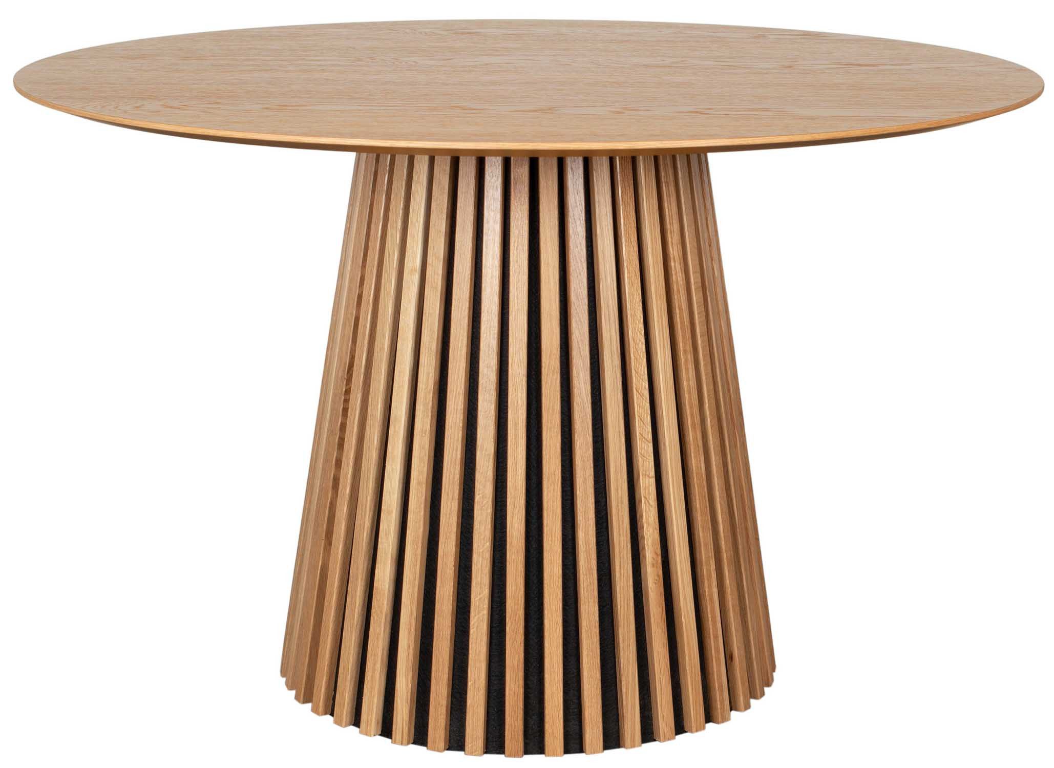 MR.DEKO Esstisch Oria Natur Oak rund günstig online kaufen