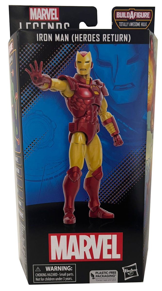 Hasbro Actionfigur Marvel Legends Avengers Iron Man Heroes Return Sammelfigur, Actionfigu