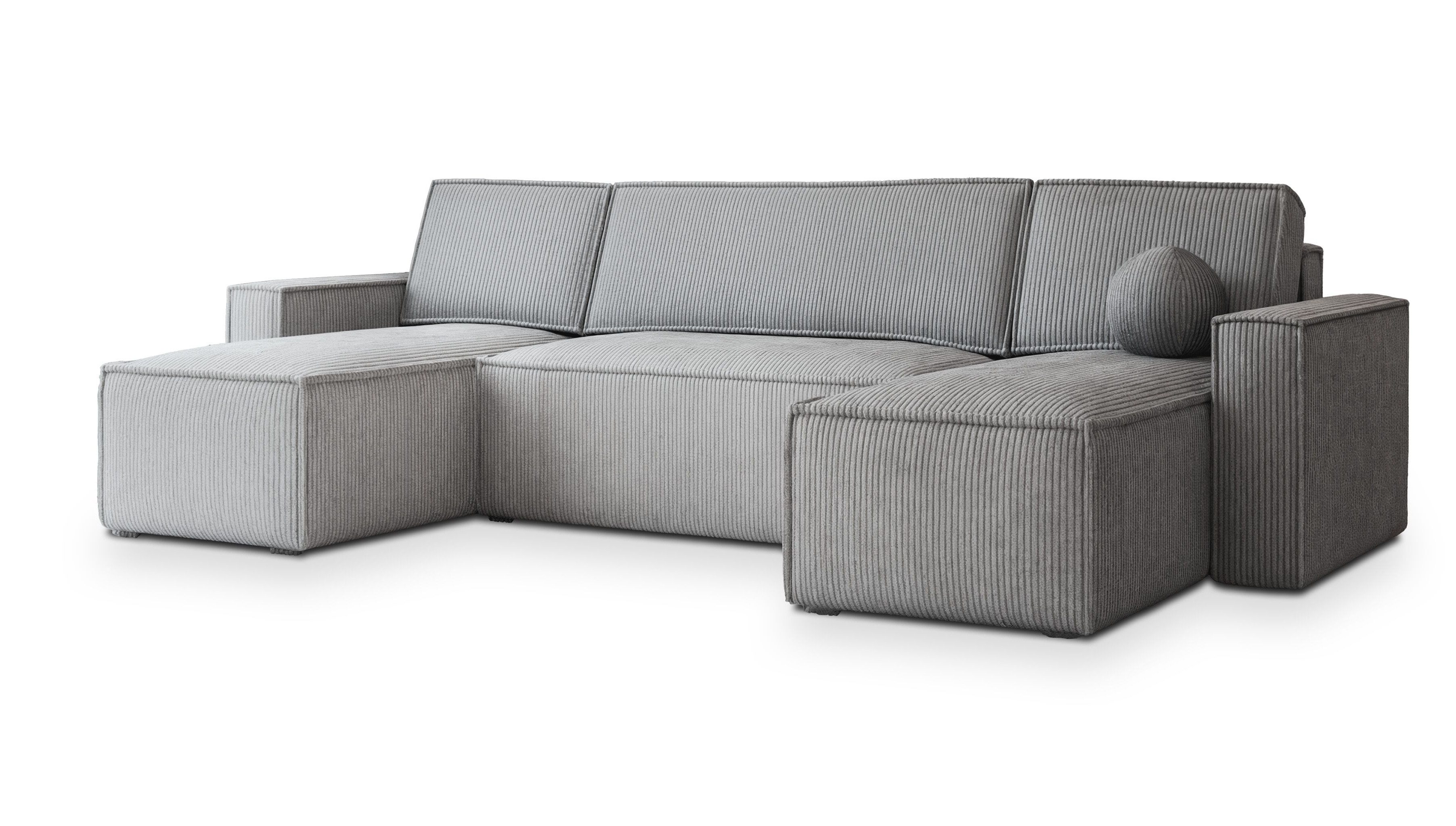 Masseno Ecksofa PESANO mit Schlaffunktion U-Form, günstig online kaufen