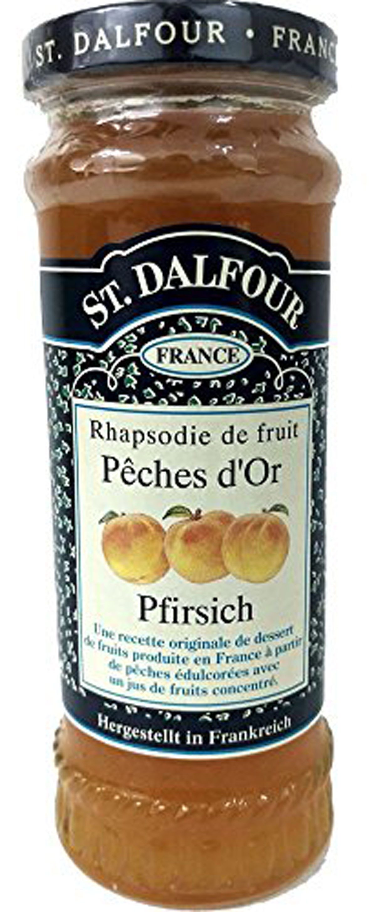 ST DALFOUR Fruchtaufstrich, St. Dalfour Fruchtaufstrich Pfirsich Aufstrich Konfitüre 280g