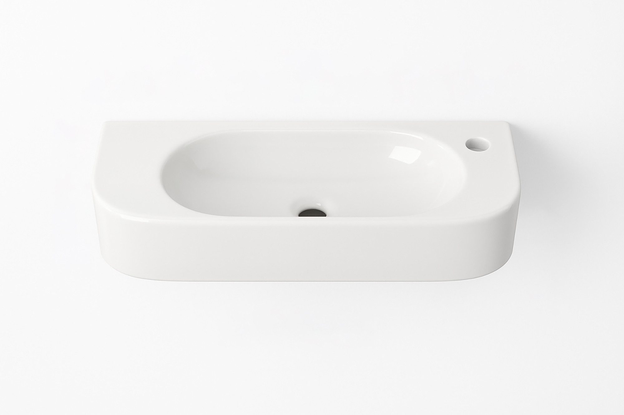 NEG Waschbecken Hänge-Waschbecken Breite 70cm x 27cm Uno81H Armatu