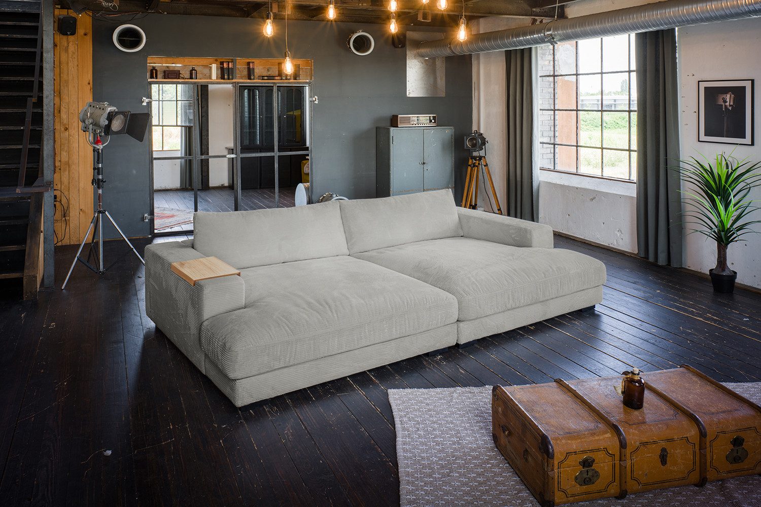 KAWOLA Big-Sofa MADELINE Riesen Cordsofa - günstig online kaufen