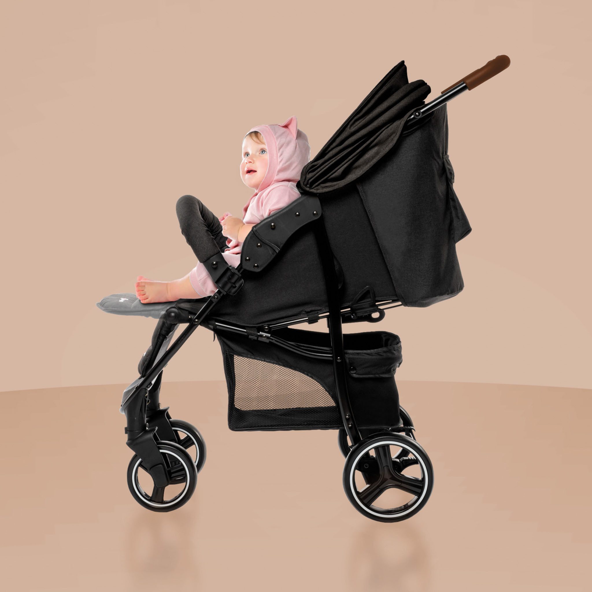 BabyGo Kinder-Buggy Basket