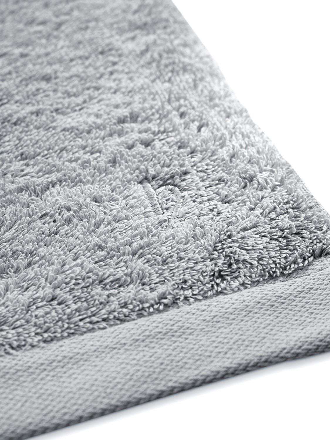 herzbach home Handtuch Set Pura 50x100 cm, (2-St), 550g/m², Premium-Qualität, 100% Baumwolle, einfarbig