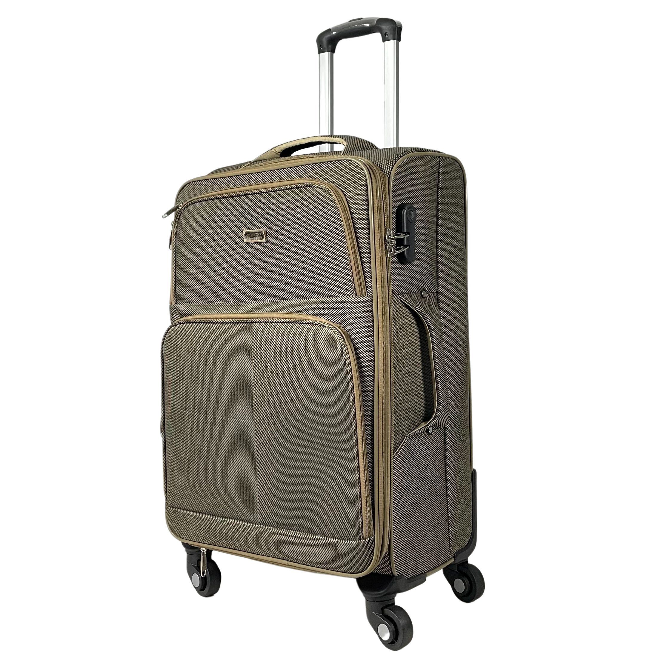 MTB Koffer 3090 Stoffkoffer 4-Rollen Trolley Koffer Reisekoffer Reisetasche