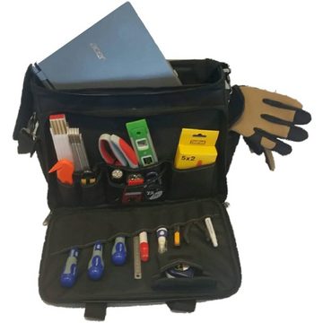 Toolpack Werkzeugtasche Zubehörtasche für Werkzeuge, Notebooks, Tablets Multiplex 360.045 (1-tlg)