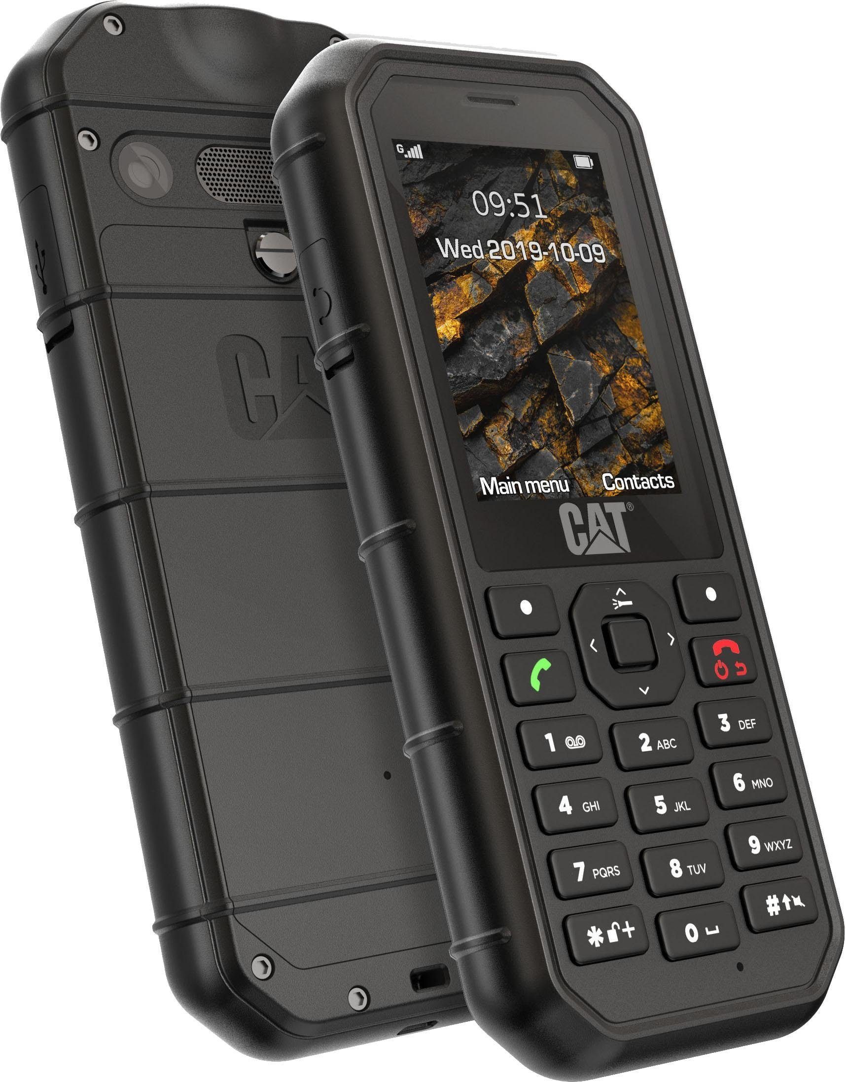 CAT B26 Handy (6,1 auf cm/2,4 int. MP erweiterbar microSD-Karte mit 8MB 2 Speicher, Zoll, Kamera), 32GB