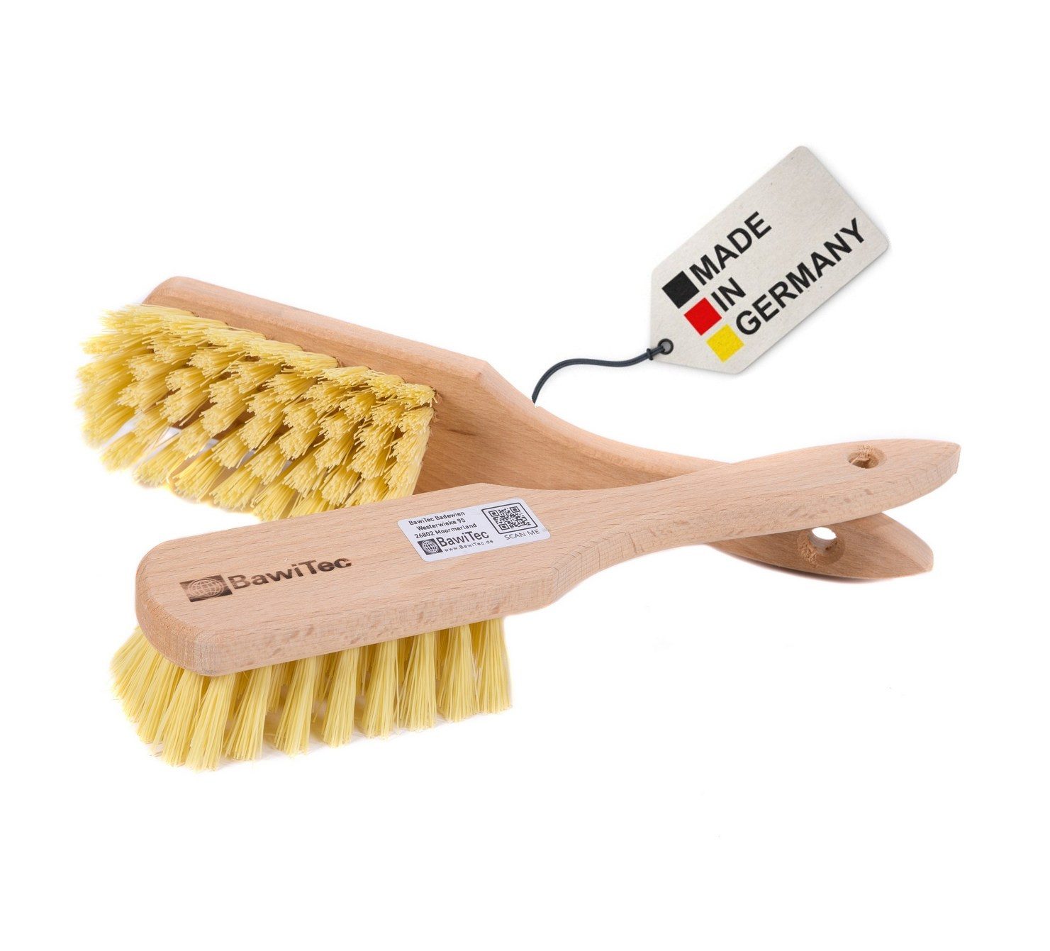 Reinigungsbürste 2 Reinigungsbürsten Stielbürsten 265mm Schrubberbürsten Set