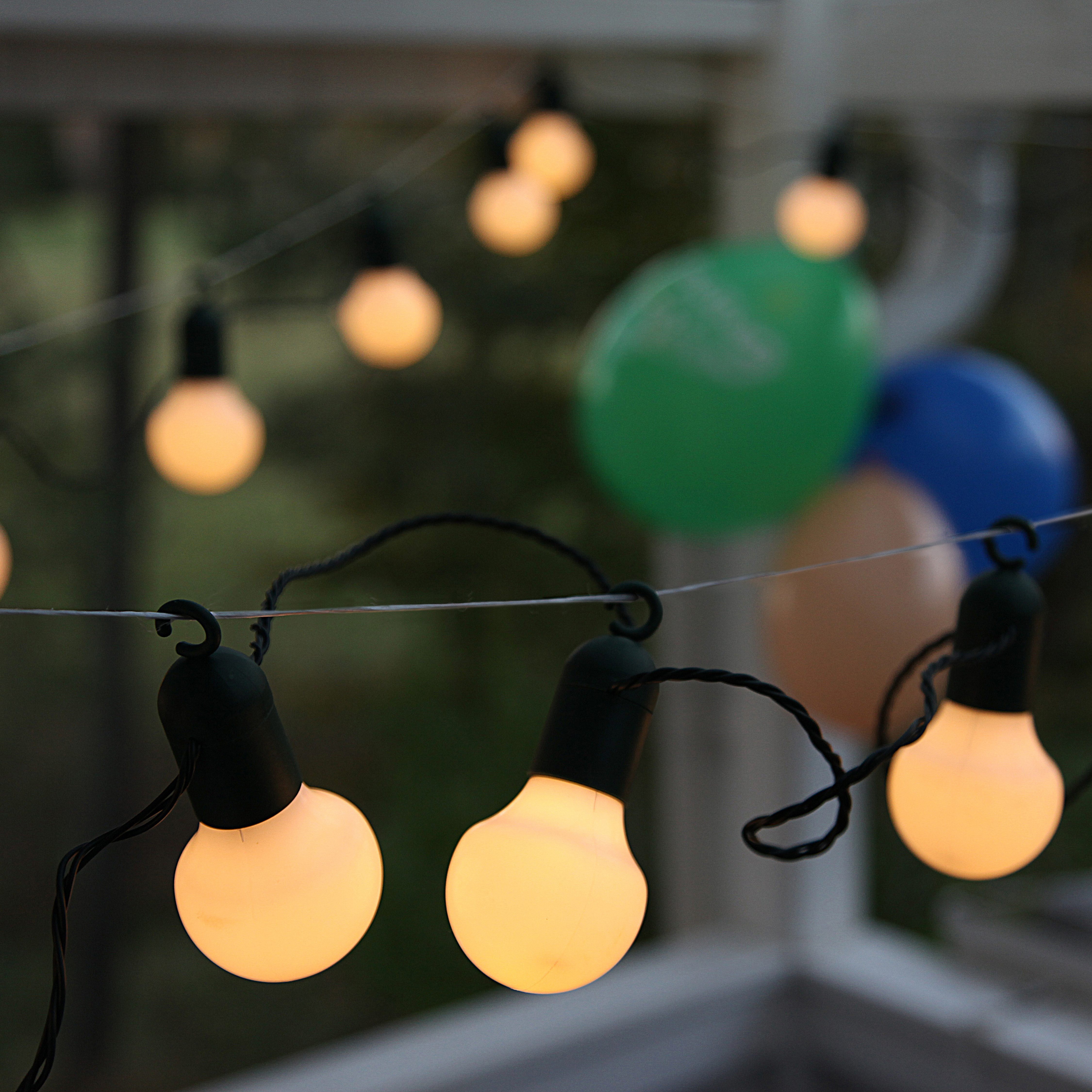 STAR TRADING LED-Lichterkette Hooky, 20-flammig, Länge ca. 5,7 m,  outdoor, Vierfarb-Karton