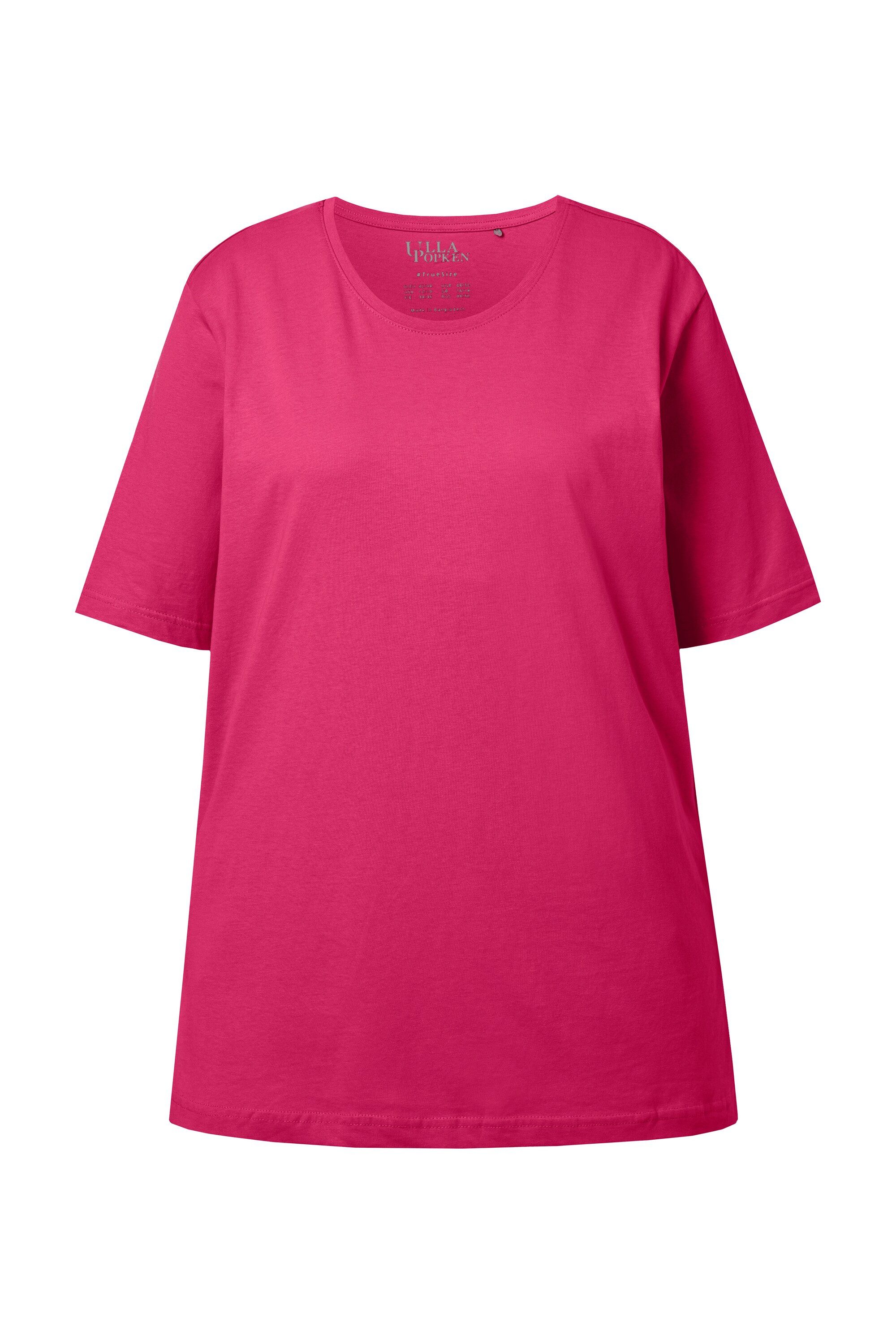 Ulla Popken T-Shirt T-Shirt Rundhalsausschnitt Relaxed günstig online kaufen
