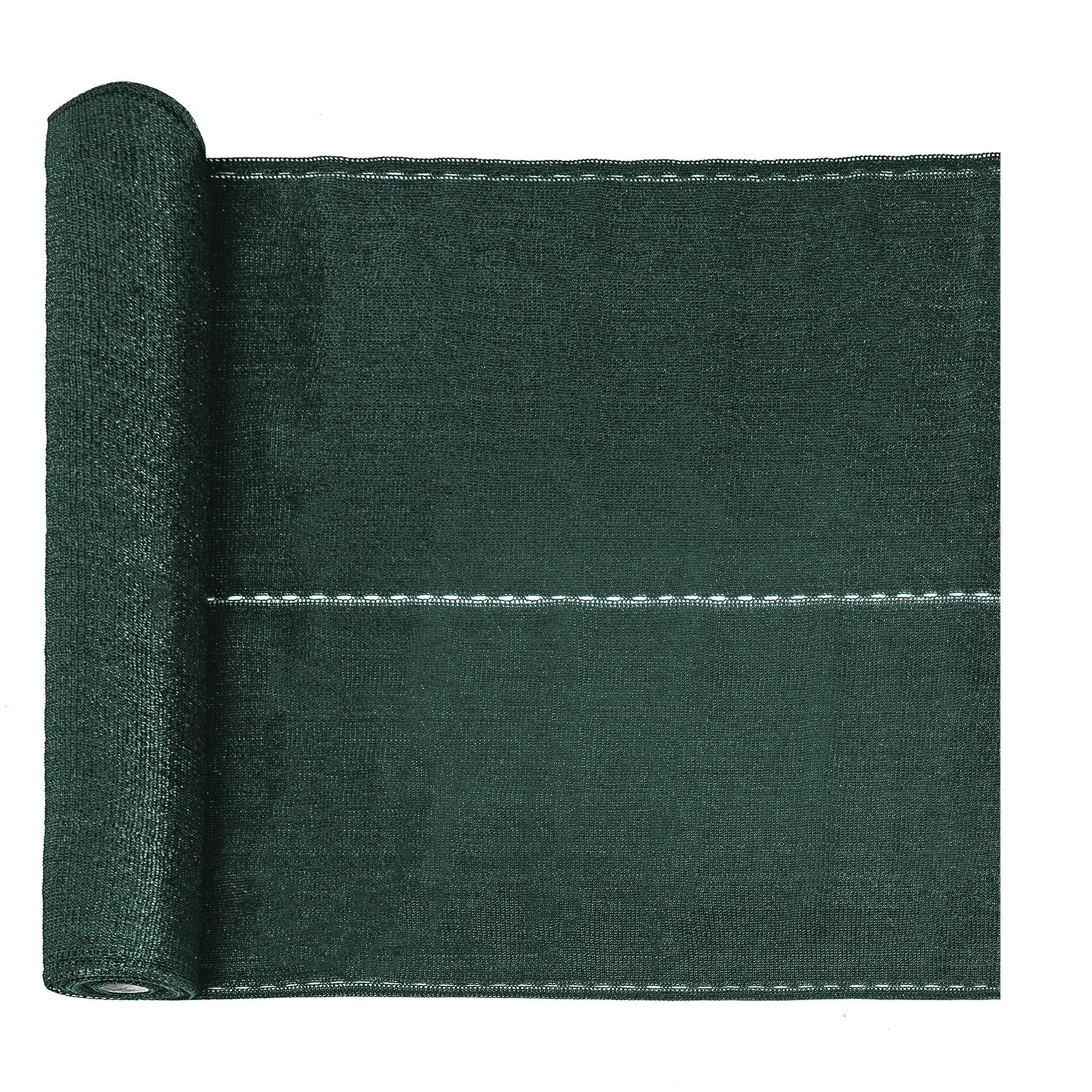 ESTEXO Sichtschutzzaunmatten Sichtschutz Zaunblende Tennisblende Schattier Gewebe HDPE grün 1,2 x