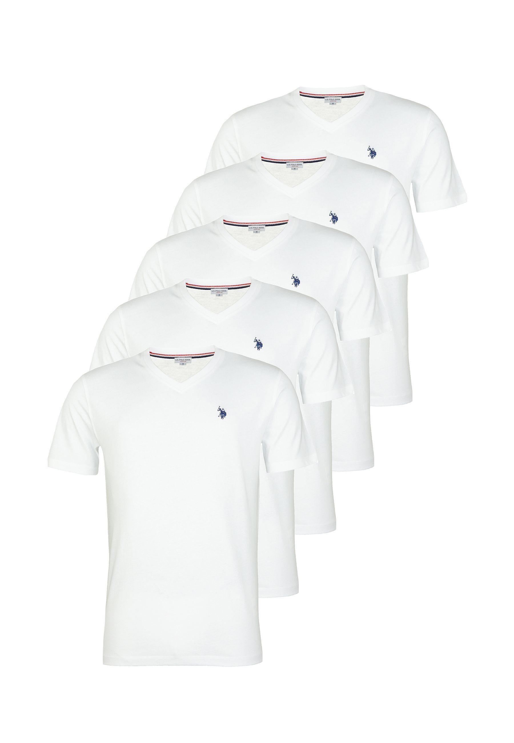 T-Shirt T-Shirt Kurzarmshirt 5er Pack