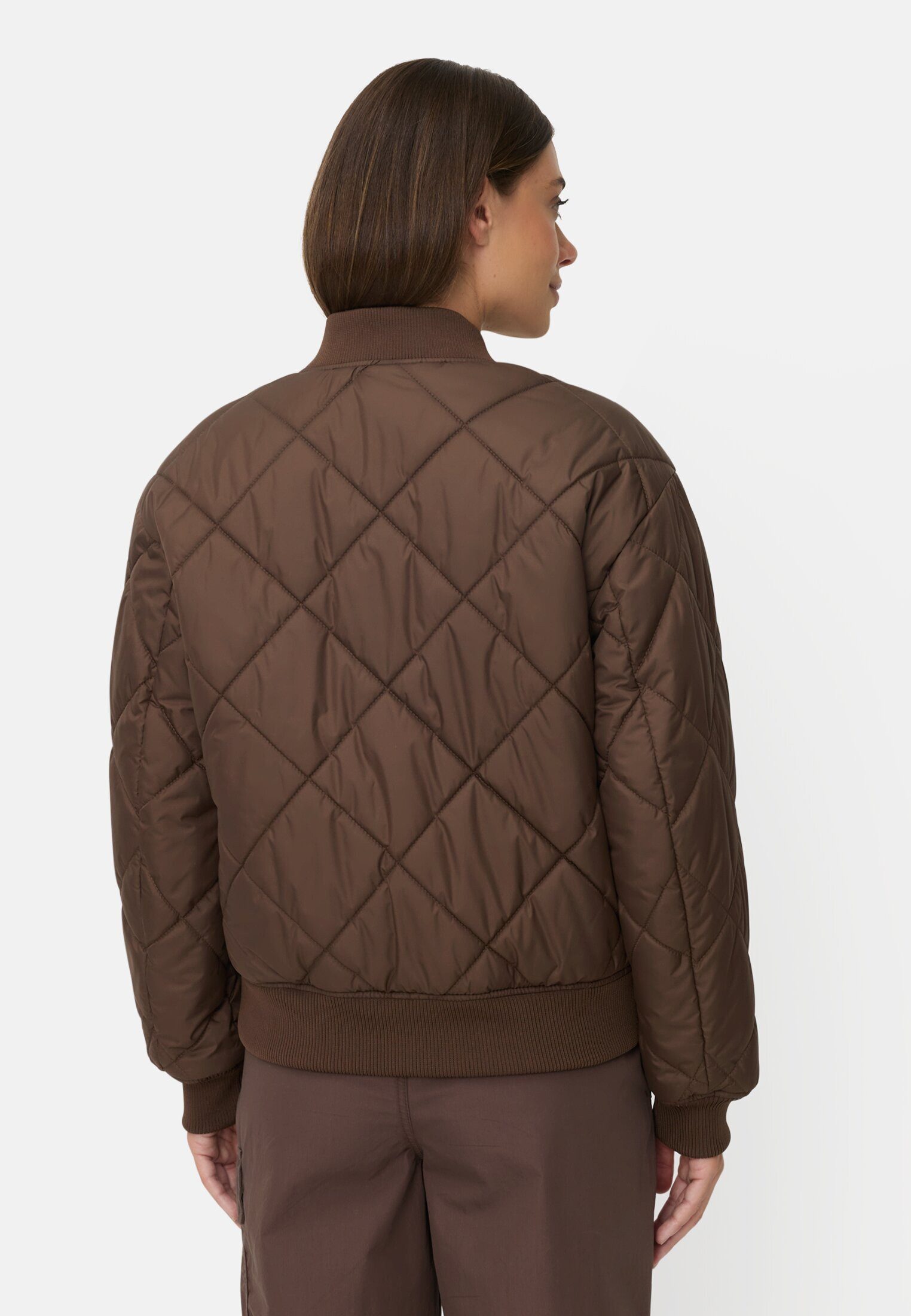 camel active Bomberjacke mit bedrucktem Futter Langarm
