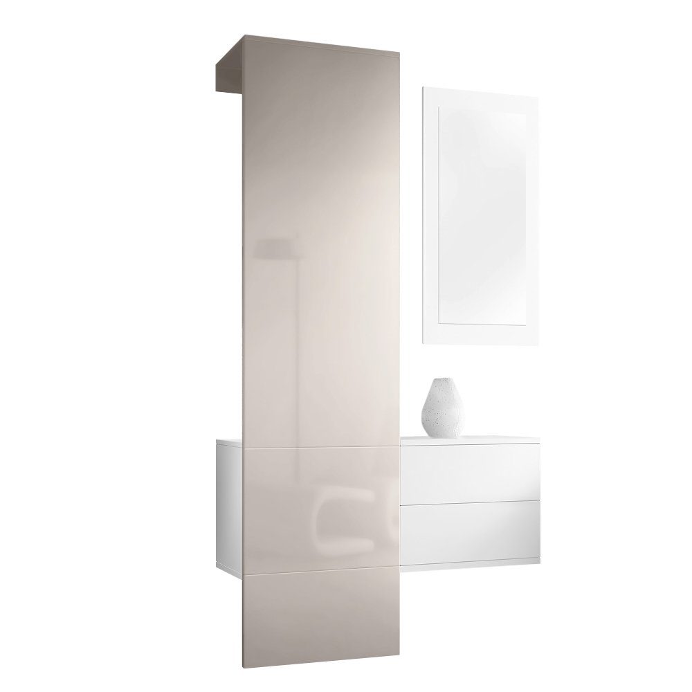 Paneel in Sandgrau Hochglanz