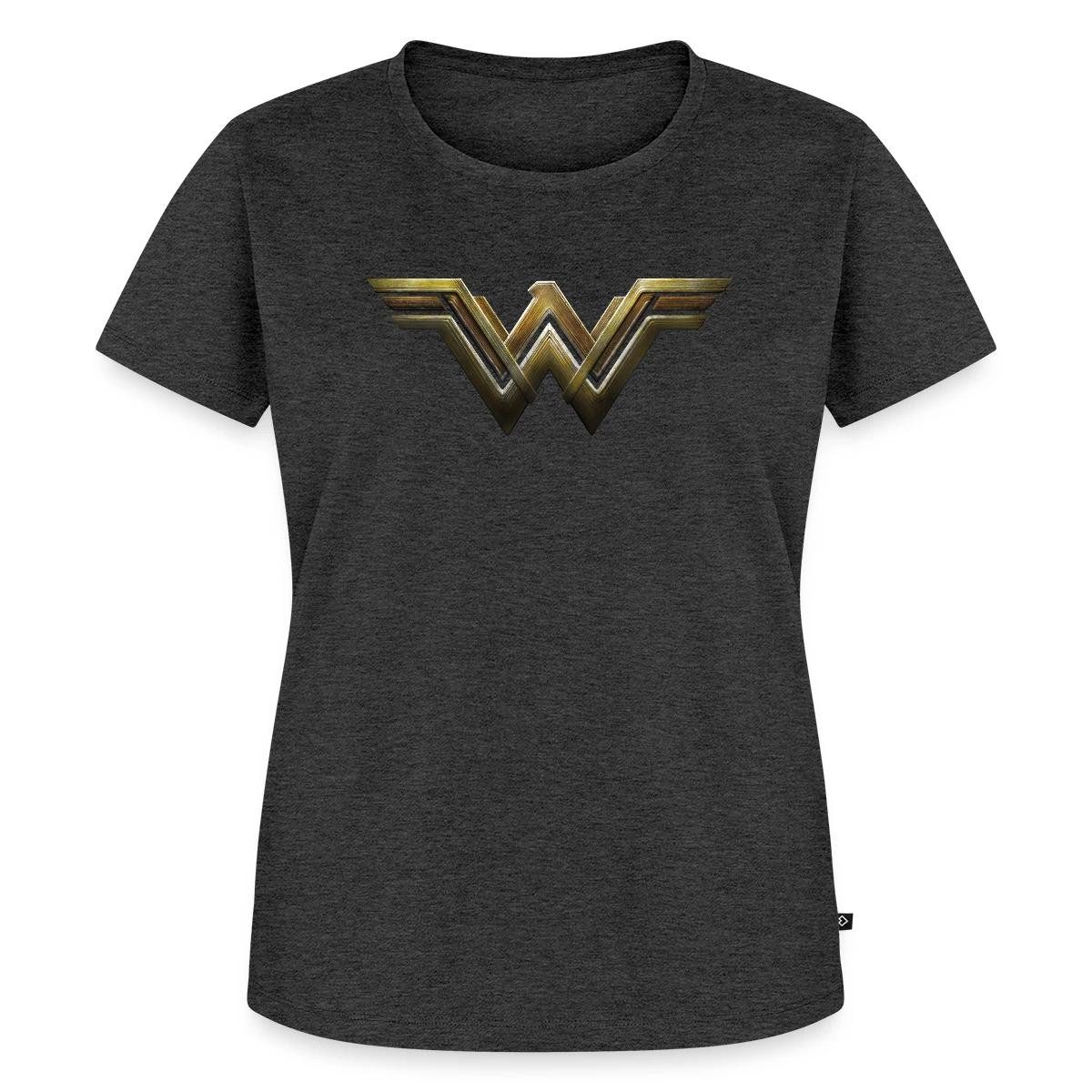 T-Shirt Wonder Woman Logo Frauen Premium T-Shirt
